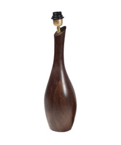 Tafellamp 38 cm Walnoot