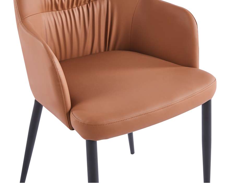 Dining Chair Merit 125 2er-Set brown - Afbeelding 3