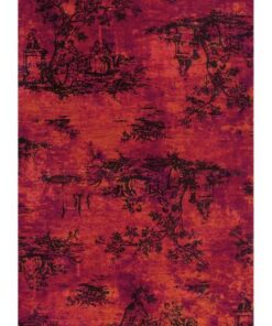 Vintage 5206 rood 120x180cm