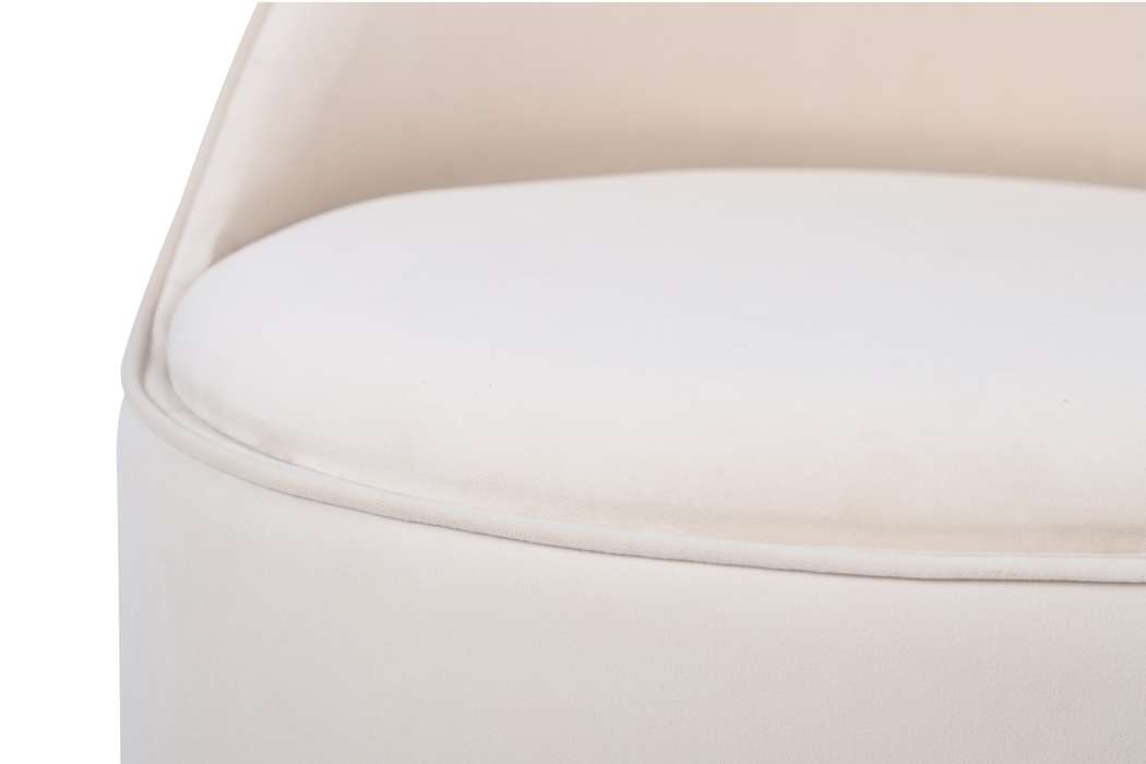Swivel stool Viktor 125 ivory - Afbeelding 4