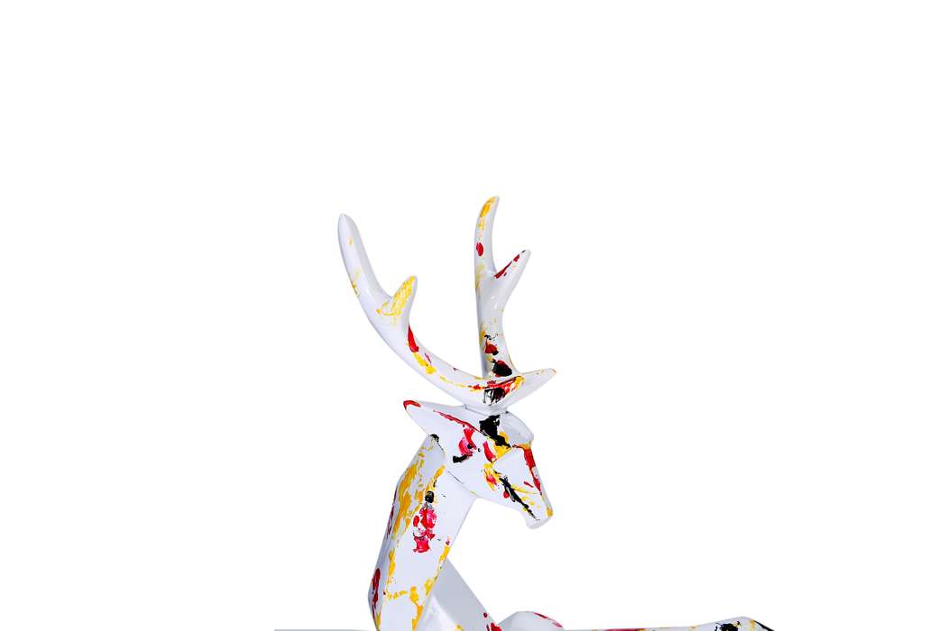 Sculptuur Deer 120 Multi - Afbeelding 2
