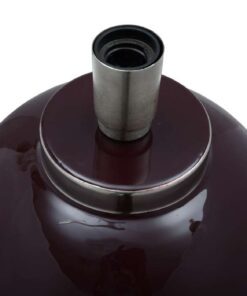 Alternative view of Table lamp Art Deco 125 berry / silver