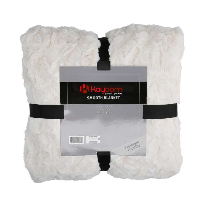 Smooth Blanket 500 Ivory 230 x 250 cm