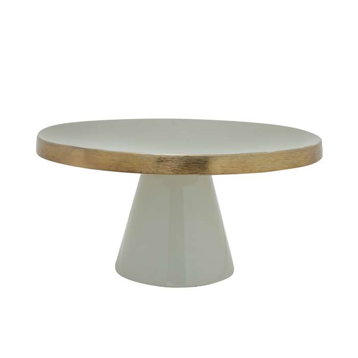 Taartschaal Art Deco 2035 light mint/goud