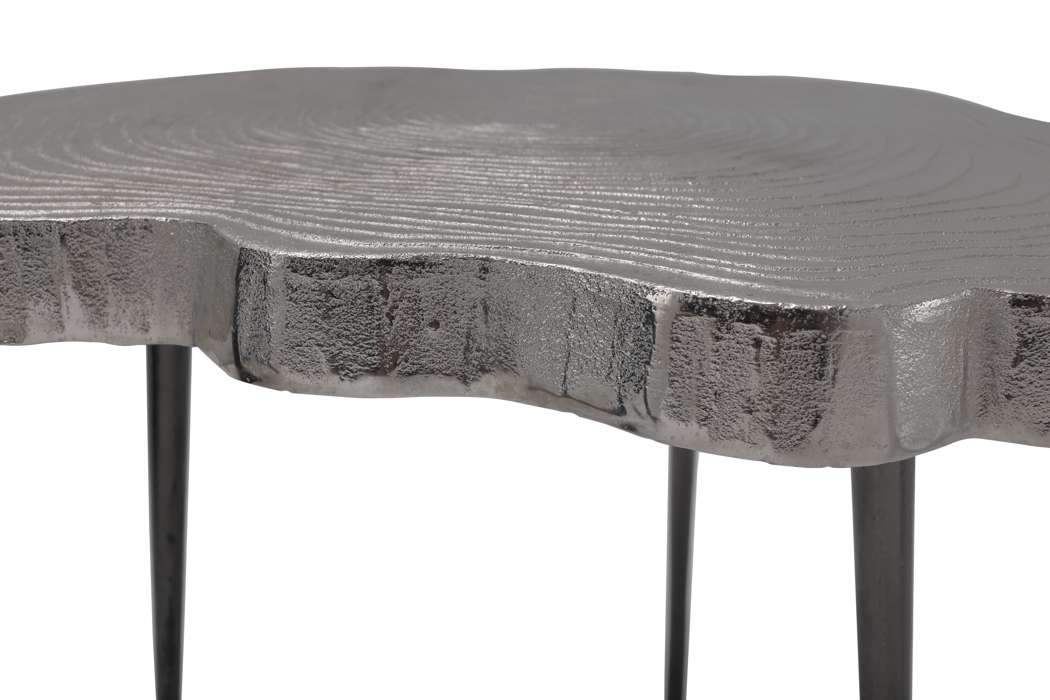 Sidetable Wood Art 225 zilver - Afbeelding 3