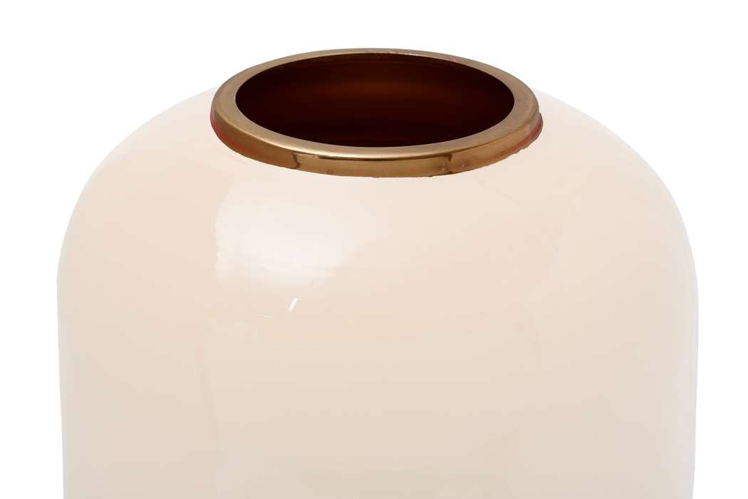 Vaas Art Deco 195 hoog,roze/goud - Afbeelding 3