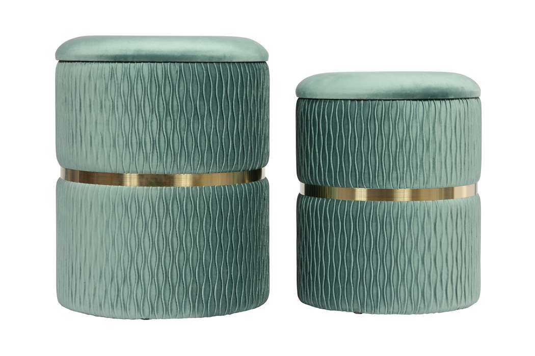 Hocker Zora 425 set van 2 Mint