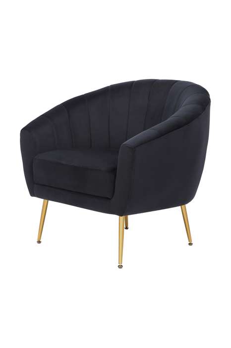 Armchair / Sofa Doreen 125 Black