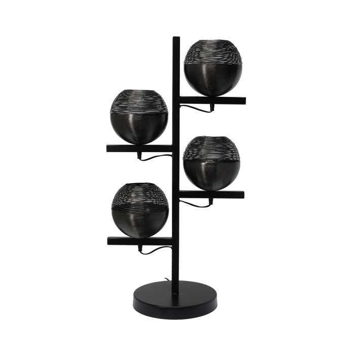 Vloerlamp Eclipse 125 zwart