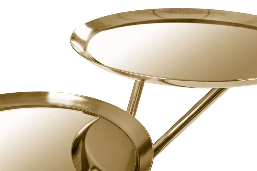 Sidetable Ella 110 goud - Afbeelding 3