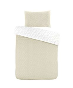 Bed linen Florence 100-AT Beige 140cm x 200cm / 70cm x 90cm