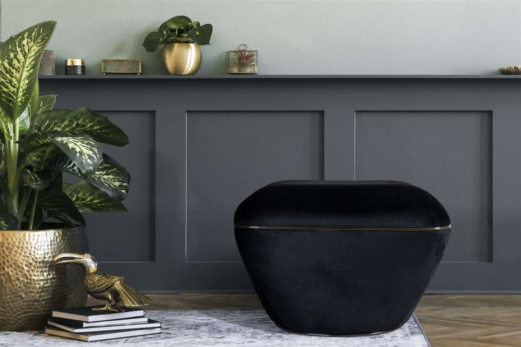 Stool Contessa 125 Black / Graphite - Afbeelding 3