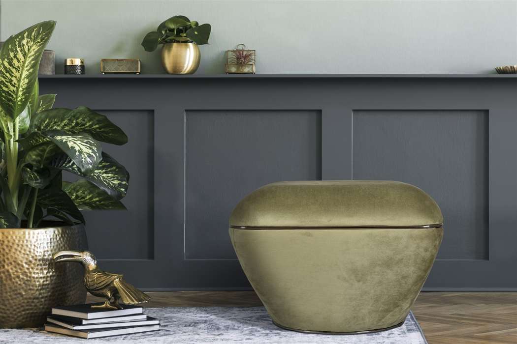 Stool Contessa 125 Green / Graphite - Afbeelding 3
