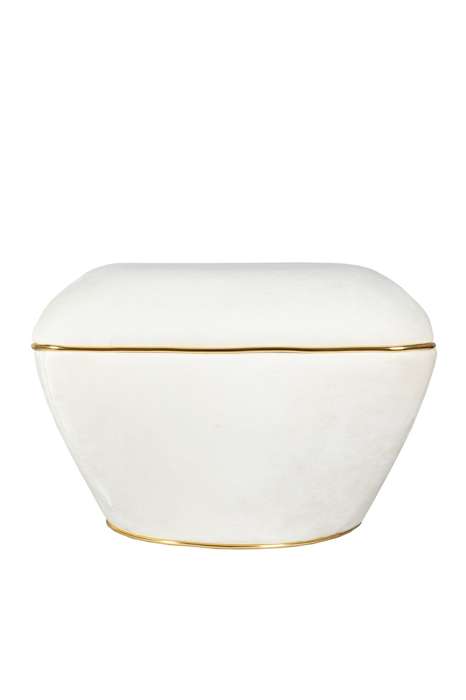 Stool Contessa 125 Ivory / Gold