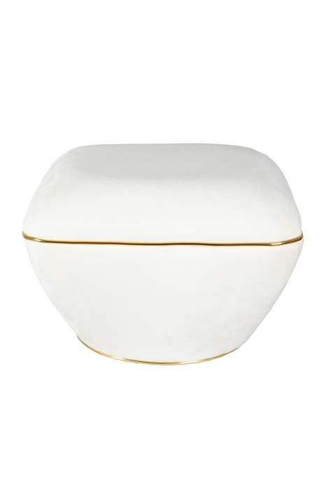 Stool Contessa 125 Ivory / Gold - Afbeelding 2