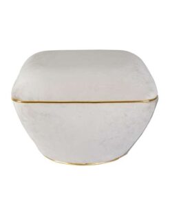 Alternative view of Stool Contessa 125 Taupe / Gold