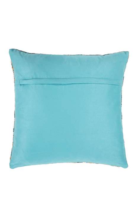 Finish Pillow 100 Turquoise / Gold 45cm x 45cm - Afbeelding 2