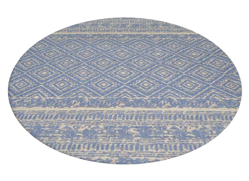 Sunny 110 lichtblauw 120cm ROND - Afbeelding 4