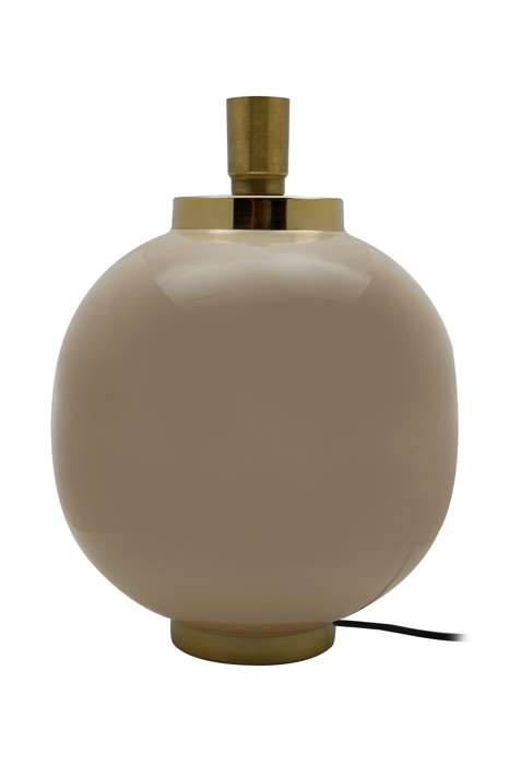 Table lamp Art Deco 125 taupe / gold