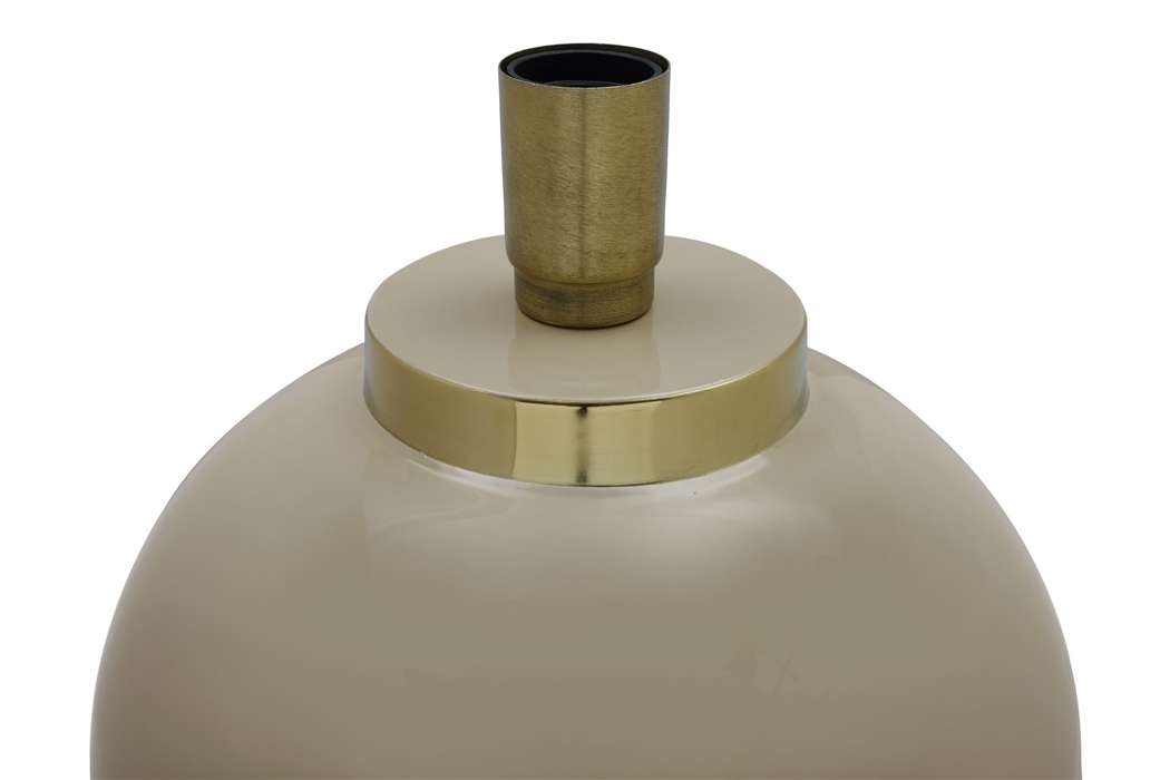 Table lamp Art Deco 125 taupe / gold - Afbeelding 2