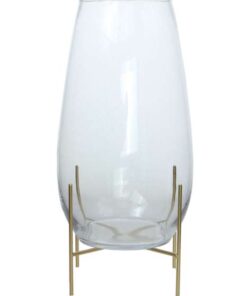 Glass vase Crea 125 Clear