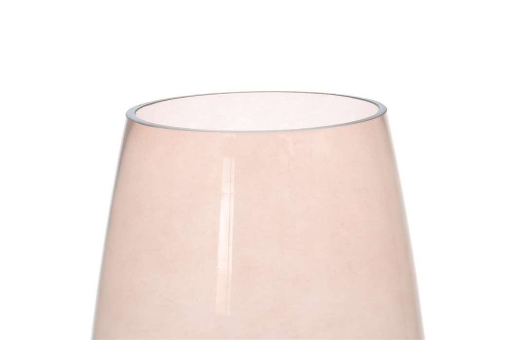 Glass vase Crea 125 pink / brown - Afbeelding 5