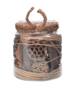 Deco Glas Flora 410 brown