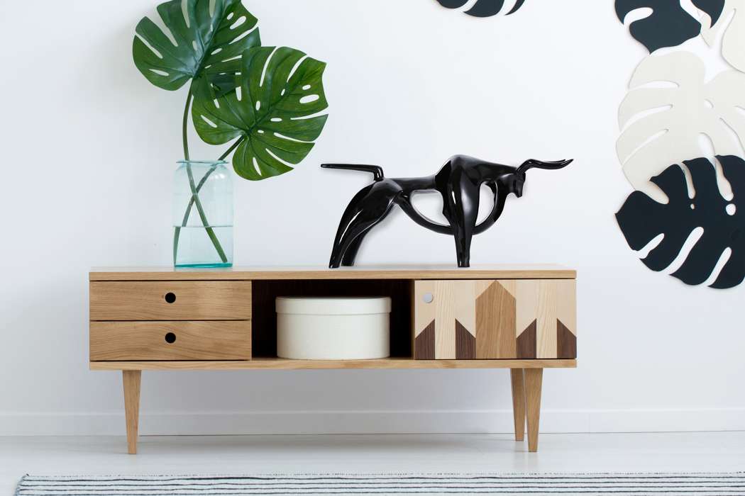 Sculptuur Bull 21-J zwart - Afbeelding 2