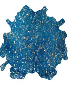 Glam 410 blauw/goud 1,35m² - 1,65m²