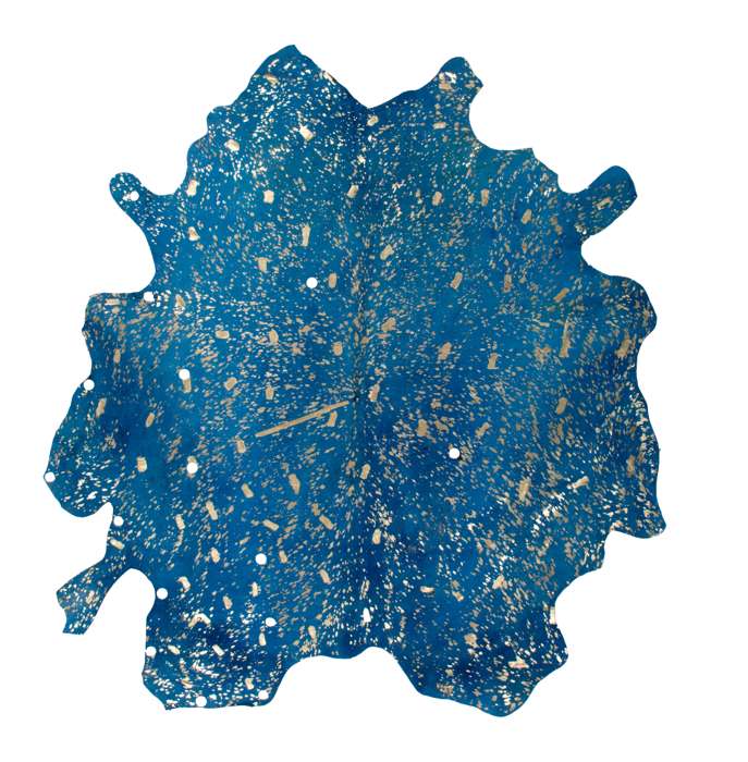 Glam 410 blauw/goud 2,00m² - 2,60m²