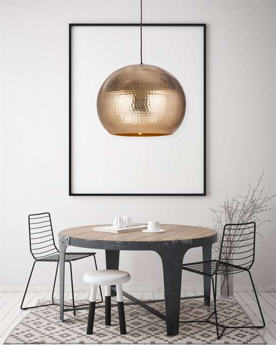 Hanging lamp Fabricia 200 Gold - Afbeelding 2