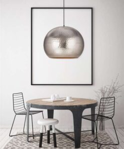 Alternative view of Hanging lamp Fabricia 200 nickel