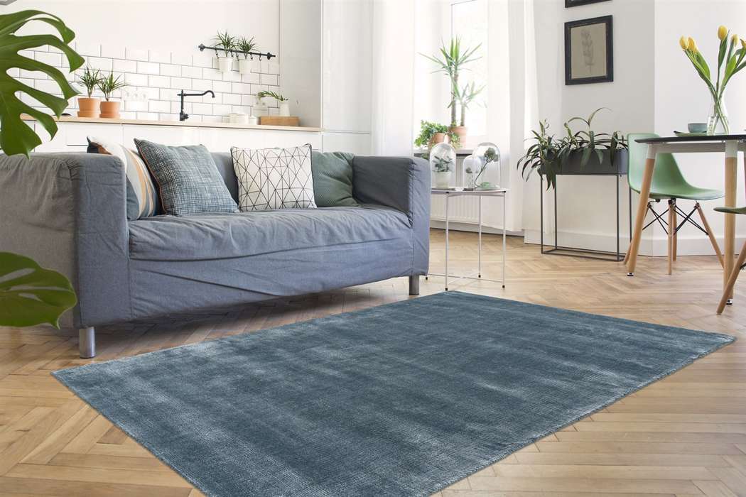 Village 125 blauw 160x230cm - Afbeelding 3