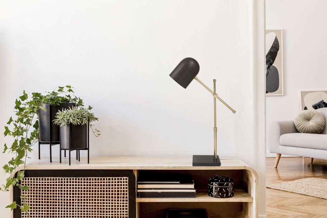 Tafellamp Celeste 125 zwart/goud - Afbeelding 2