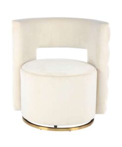 Alternative view of Armchair swivel armchair Sophistic 125 cream / gold