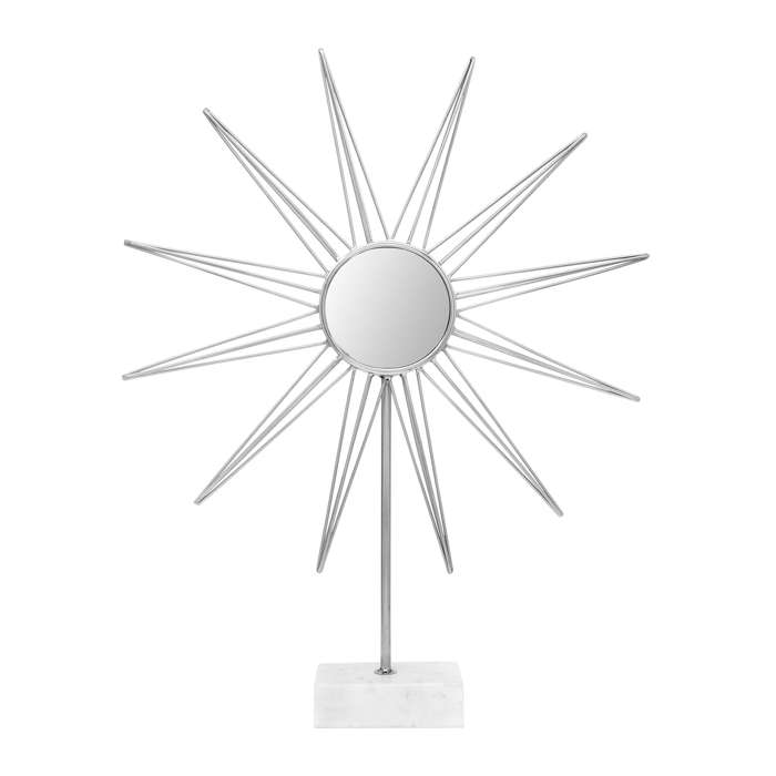 Sculpture Ajey 387 silver / white