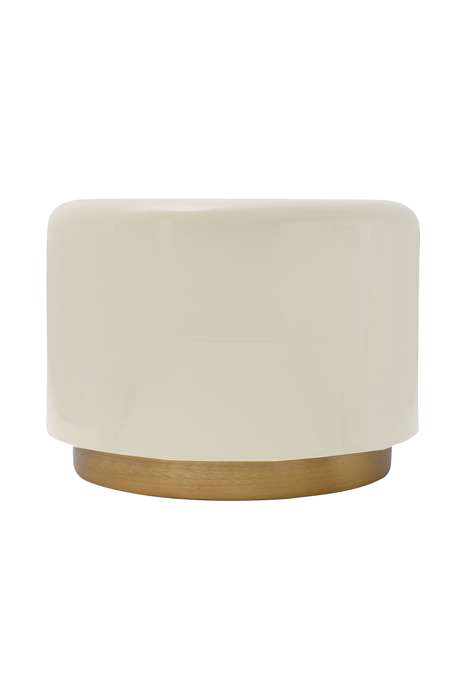 Sidetable Art Deco 250 ivoor