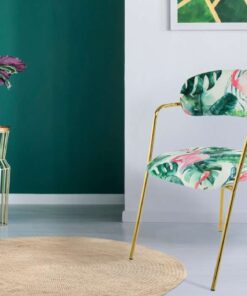 Alternative view of Chair Forest 425 set of 2 multi / green