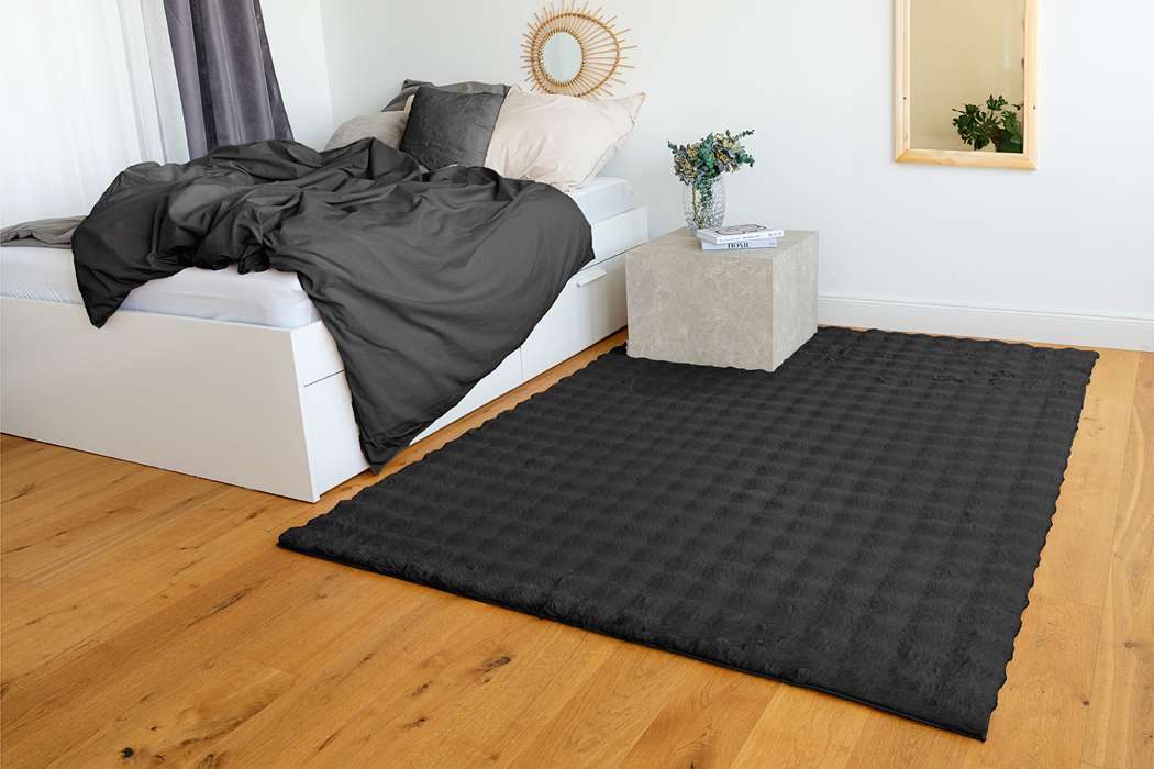Hailey 125 zwart 200x290cm - Afbeelding 2
