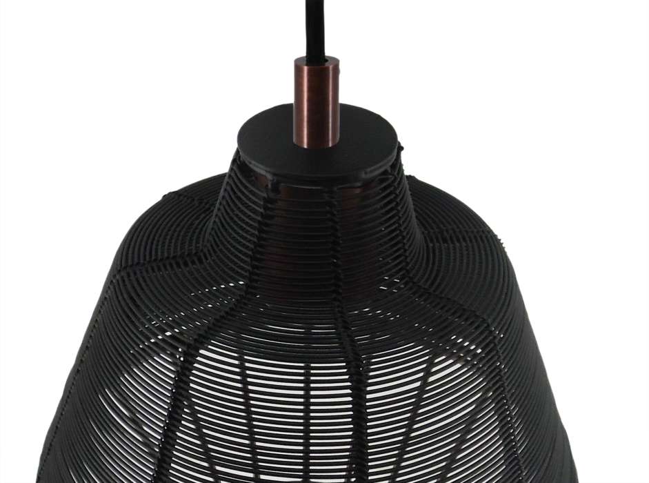 Hanglamp Libertas S zwart/koper - Afbeelding 3