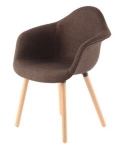 Stoel Winston 325 set van 2 bruin