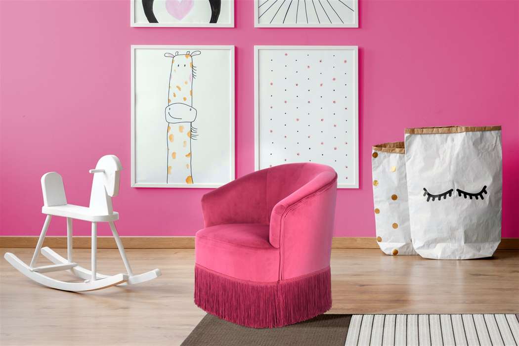 Kid's chair Alfred Bordeaux - Afbeelding 2