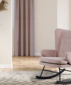 Alternative view of Armchair Melorie old pink