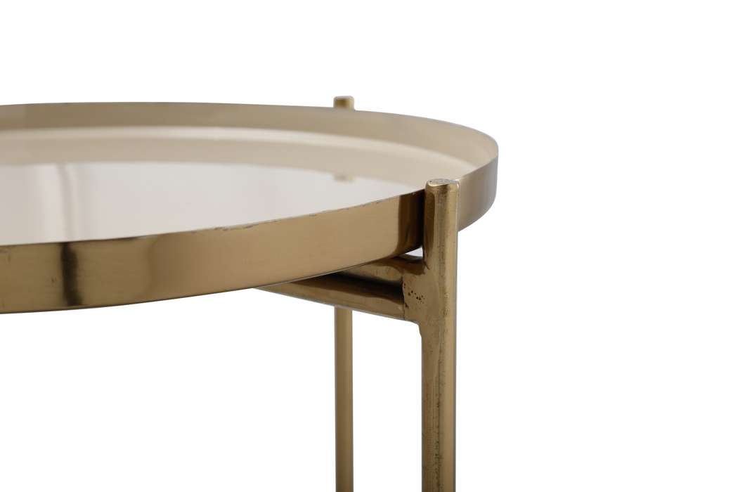 Side Table Art Deco 1025 ivoor/grijs - Afbeelding 3
