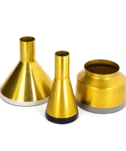 Vaas Culture set3 120 goud/wit/zwart/grijs