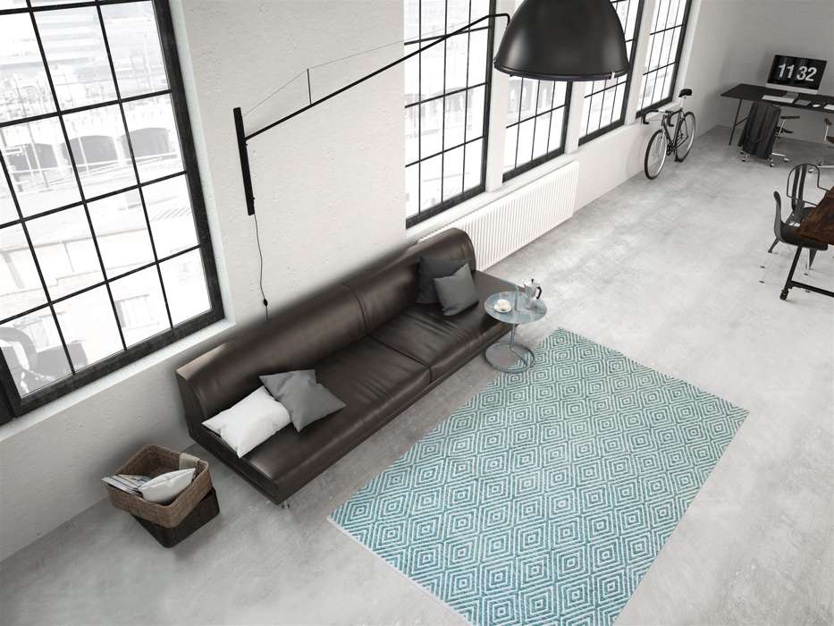 Aperitif 310 turquoise 160x230cm - Afbeelding 2