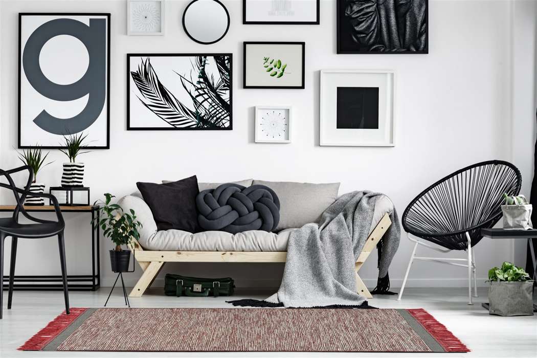 Nomad 8064 grijs/rood 170x240cm - Afbeelding 2