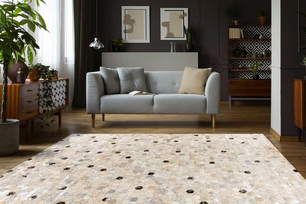 Ravi 400 zilver/grijs 160x230cm - Afbeelding 2