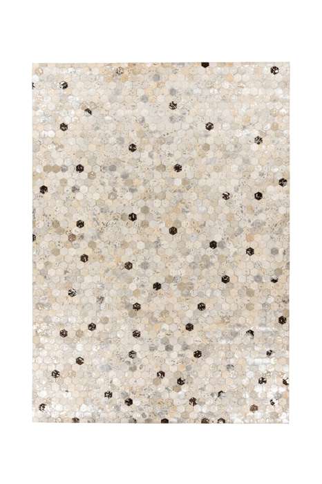 Ravi 425 zilver/grijs 80x150cm