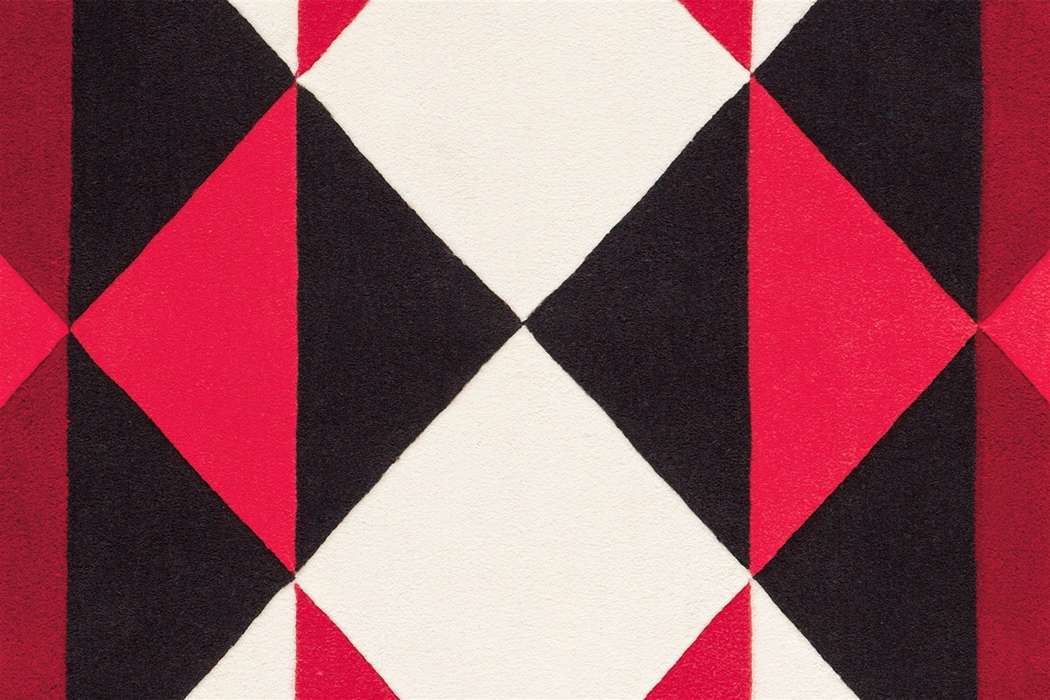 Joy 4130 zwart/rood/wit 170x240cm - Afbeelding 3